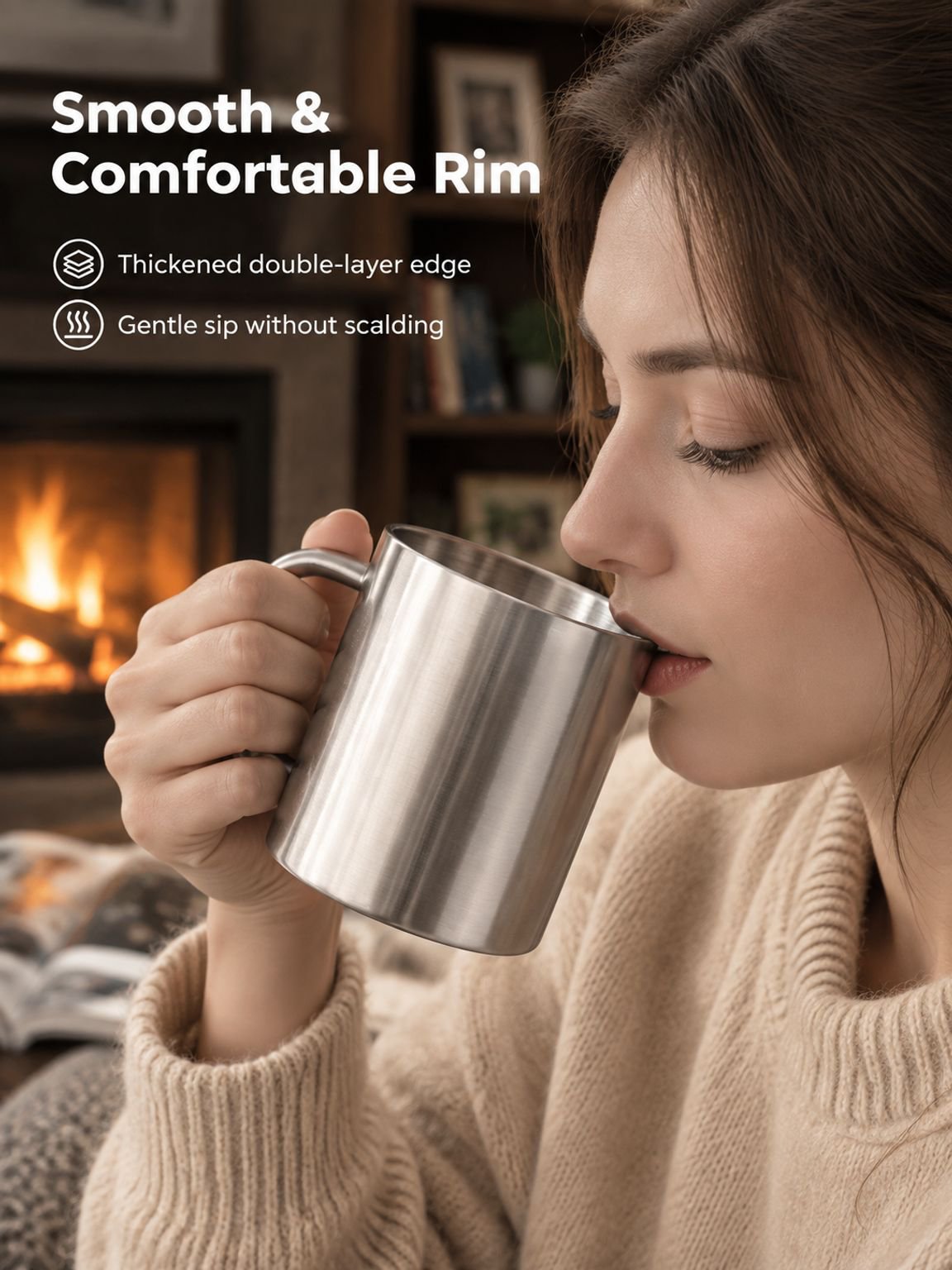 Hot and cold beverage bottle with double insulation