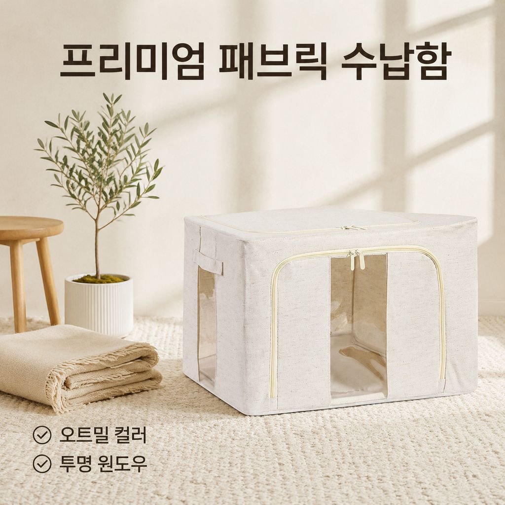 다용도 이불 정리 박스