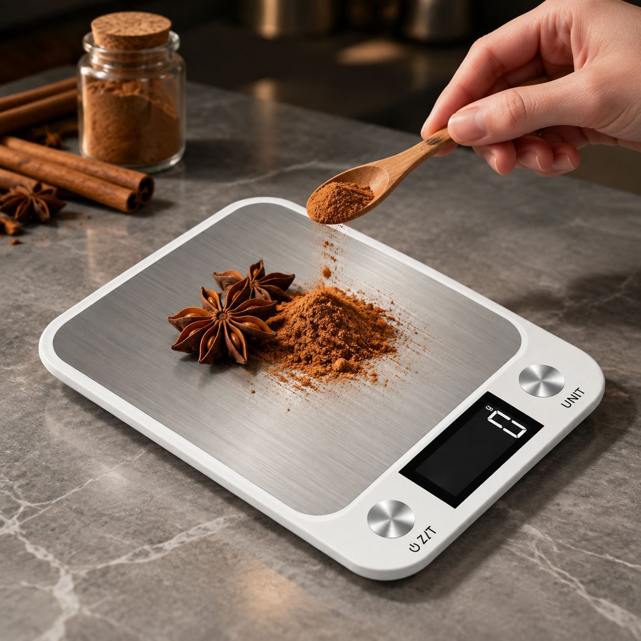 Professionell gestaltete Küchenwaage, maximale Tragfähigkeit 5 kg, Edelstahlplattform im Großhandel