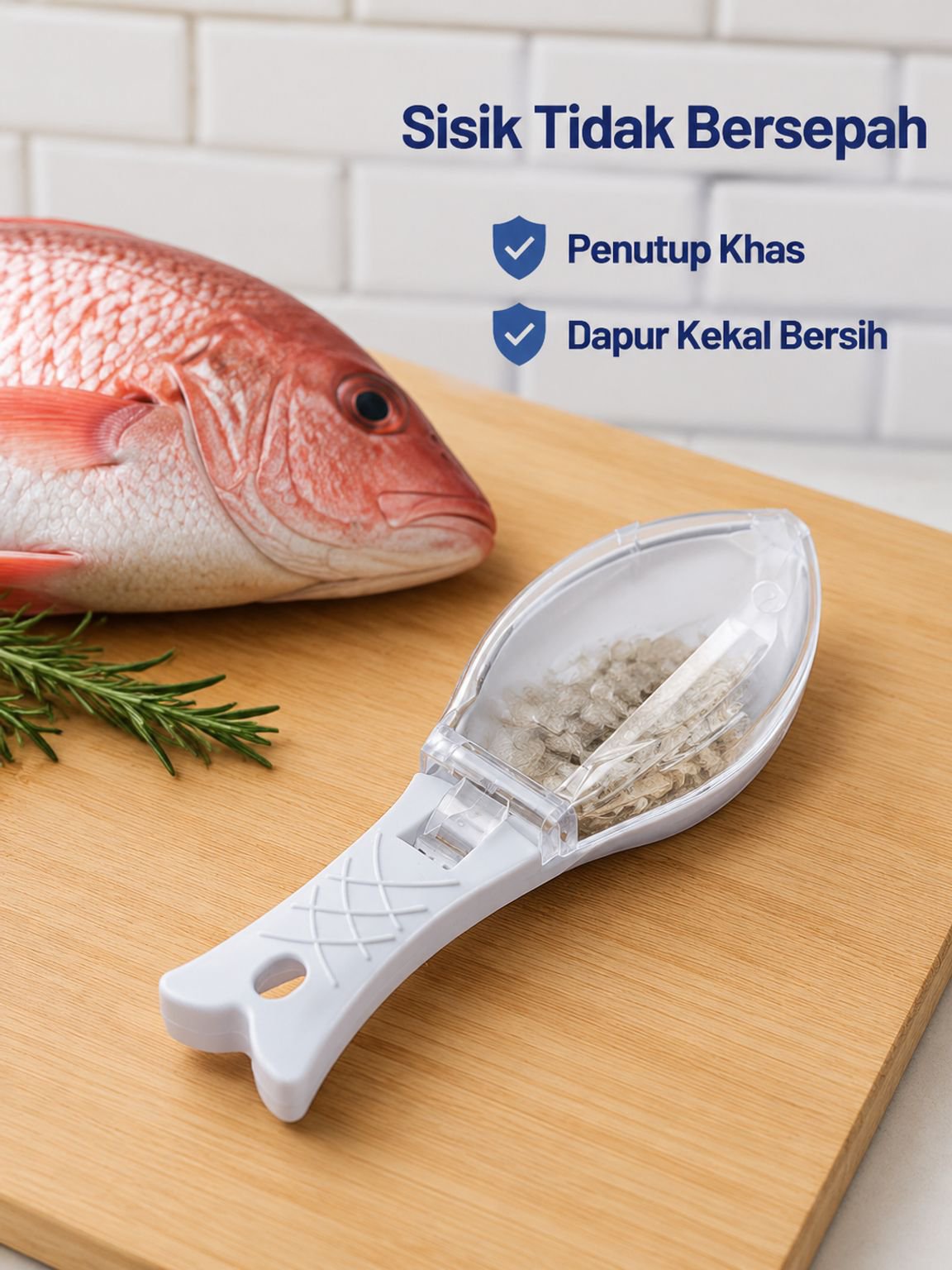  Stainless Steel Fish Scaler Tool