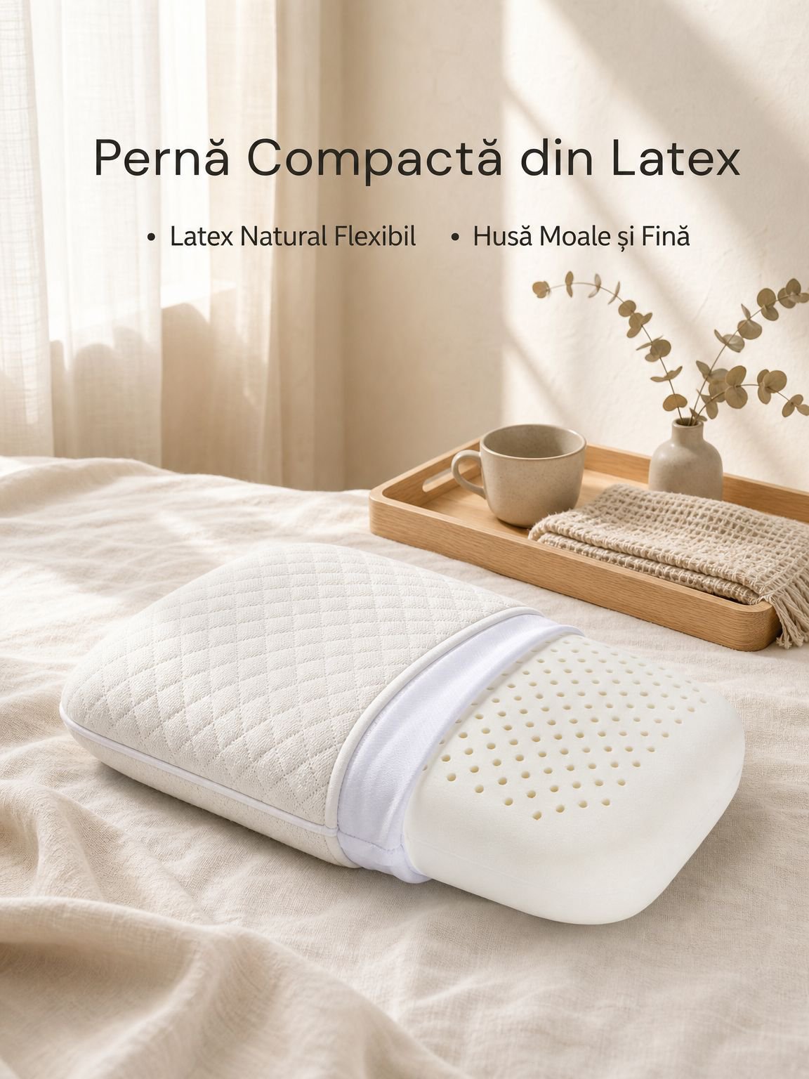 Pernă mică din latex