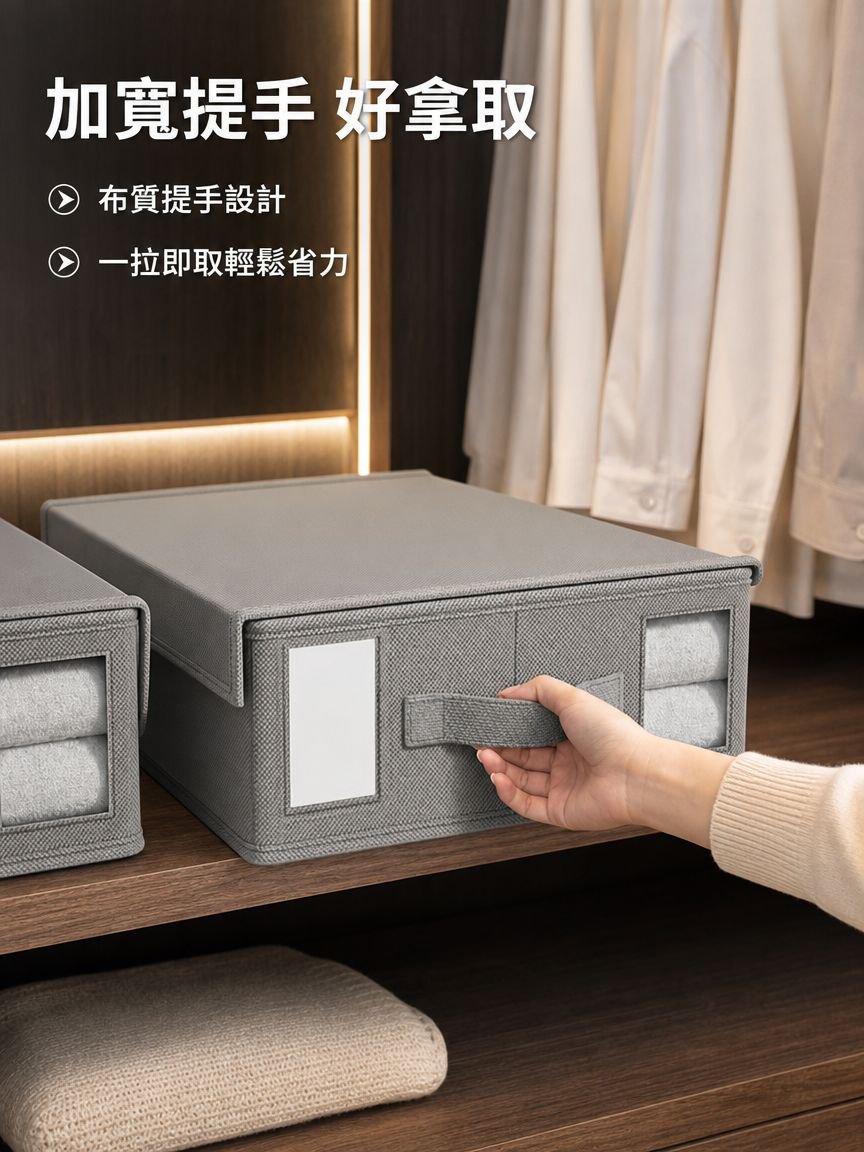 四件套無紡布整理盒