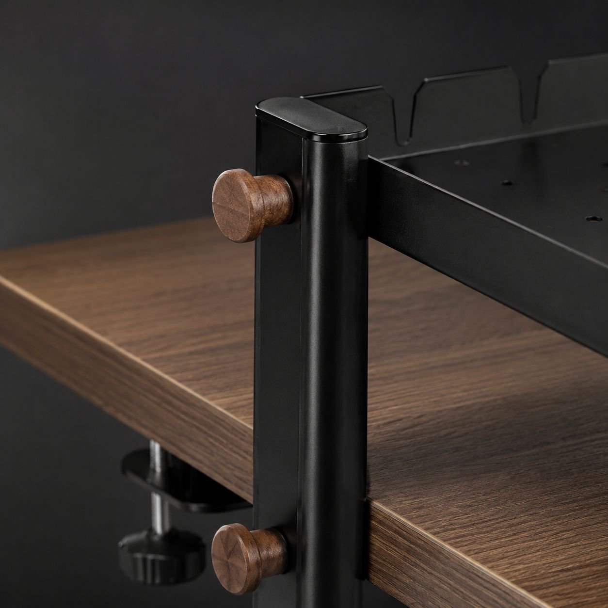 Adjustable double-layer rack for increased storage capacity
