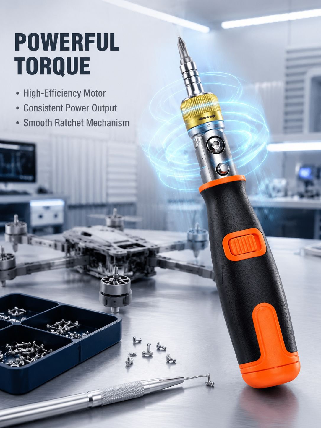 Ratchet Electric Screwdriver
