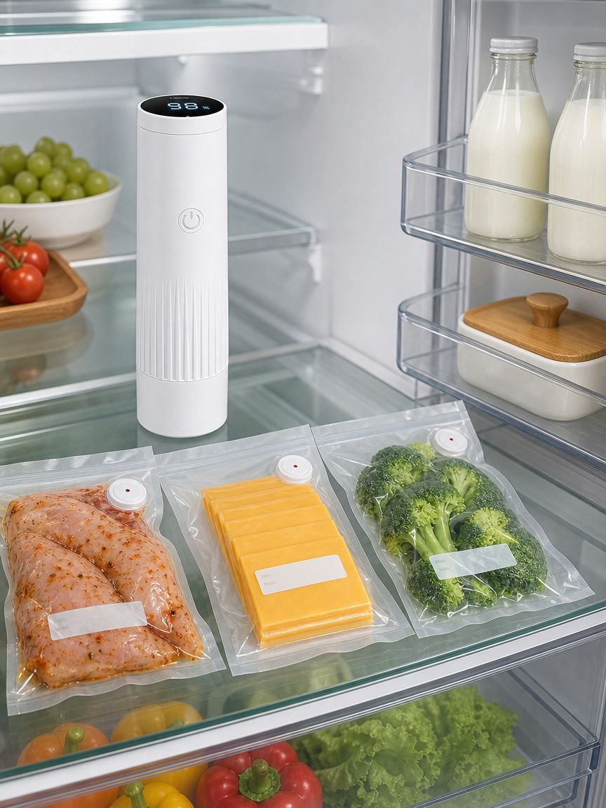 JMY Handheld Electric Vacuum Pump for Food Storage