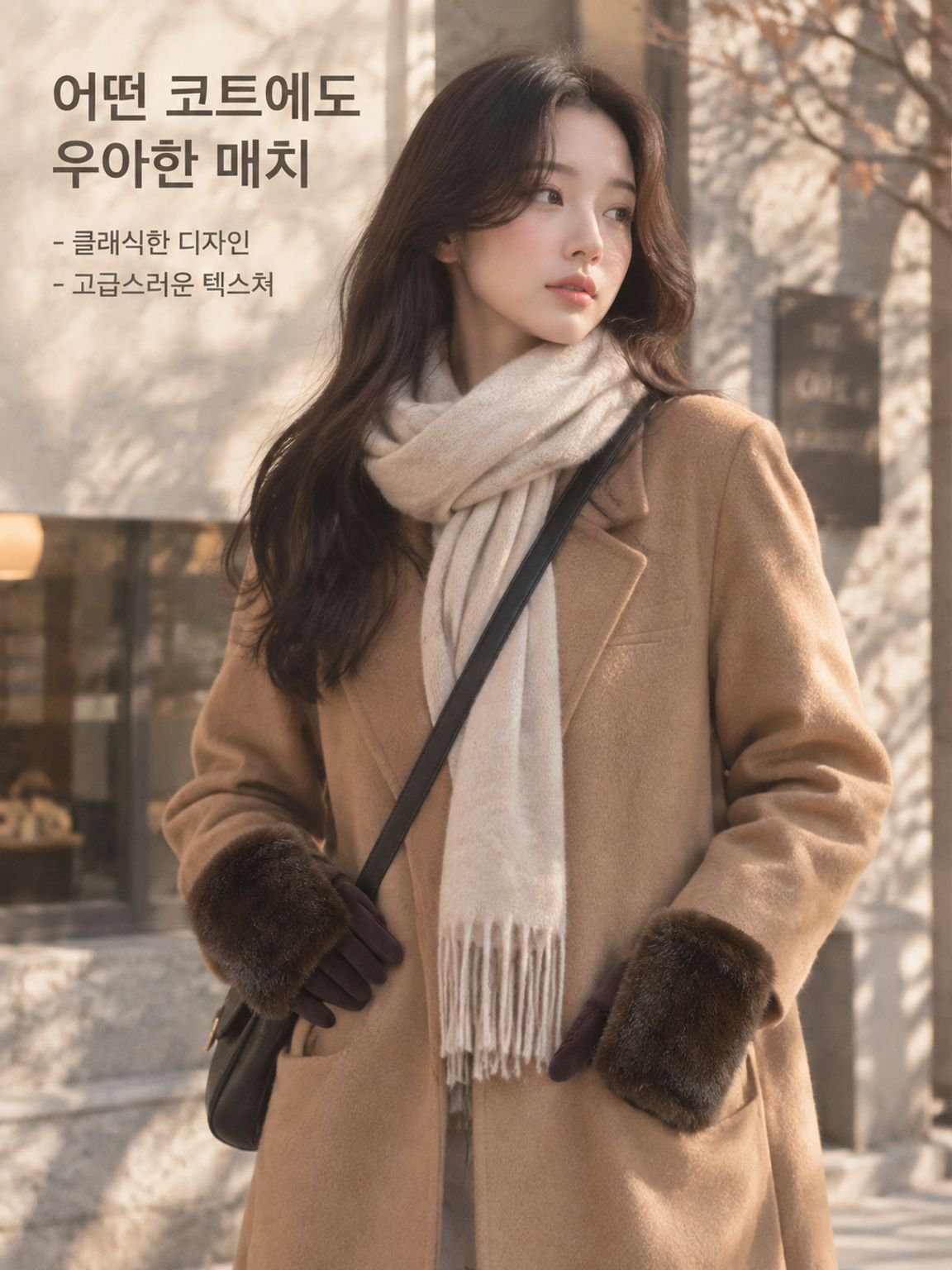여성용 두꺼운 따뜻한 토끼털 장갑