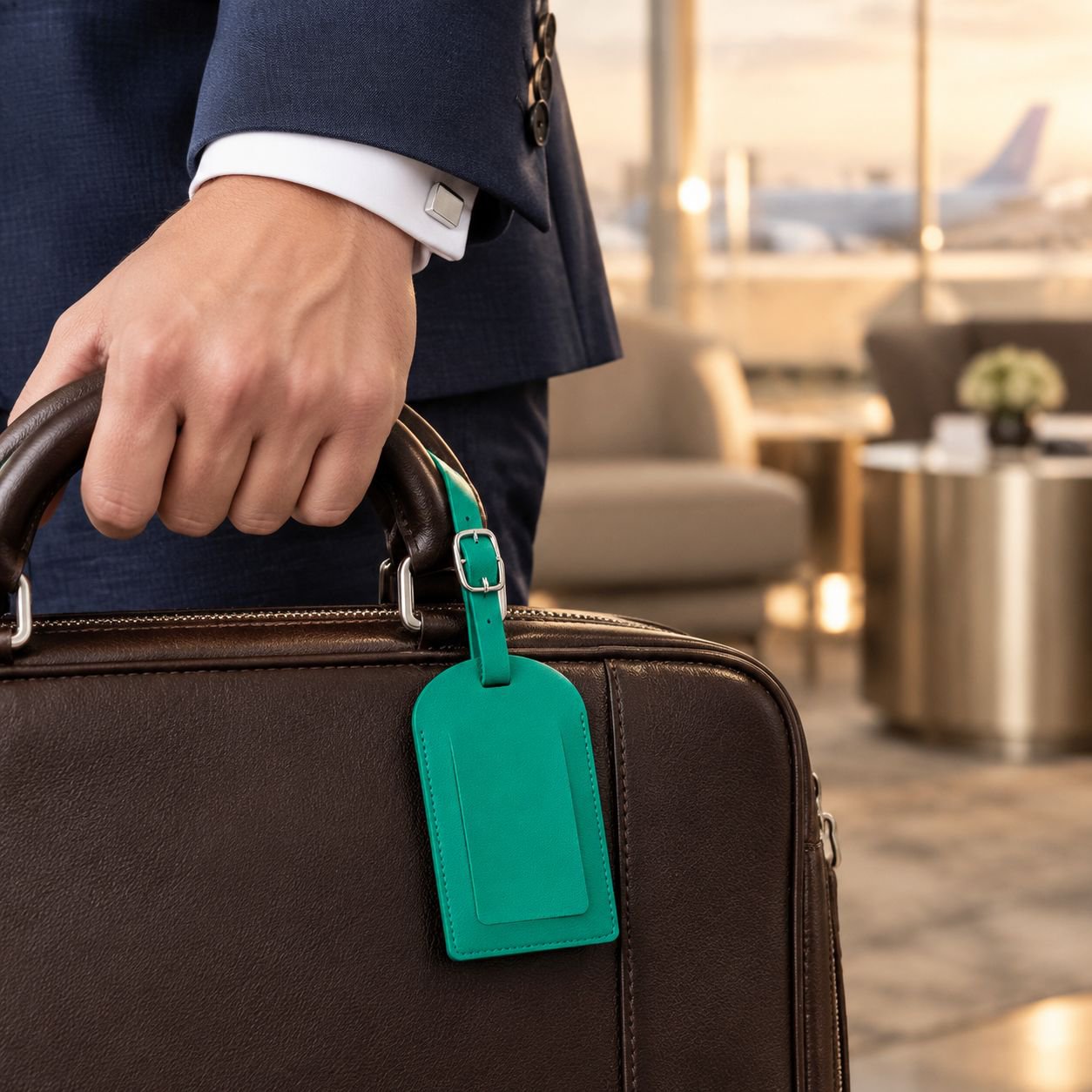 Bright and Visible Luggage Tag for Lost Prevention