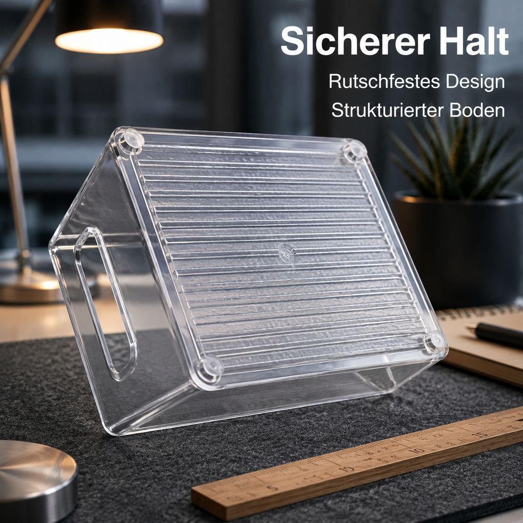 Acryl Schreibtisch-Organizer