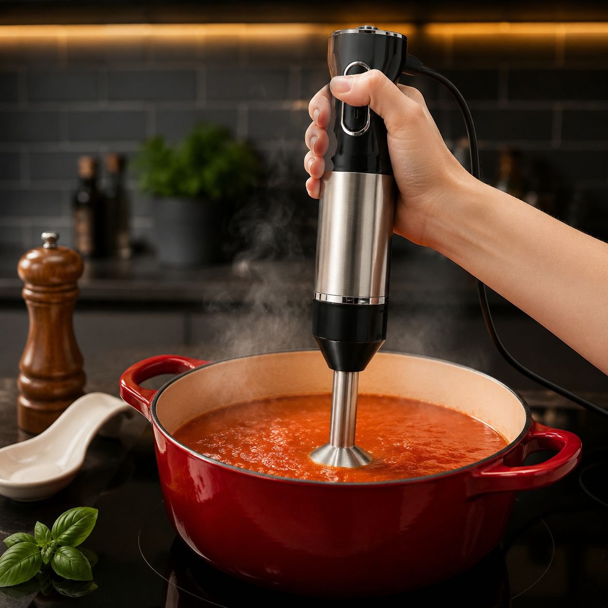 Procesador de alimentos multifuncional de mano, mini licuadora para jugos y purés de bebé