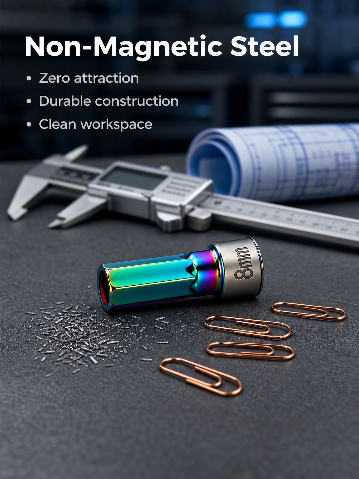8mm Non-magnetic Steel Ball Sleeve