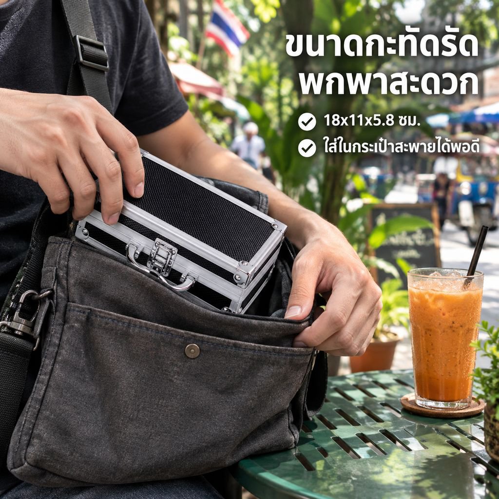 กล่องเครื่องมืออเนกประสงค์อลูมิเนียม