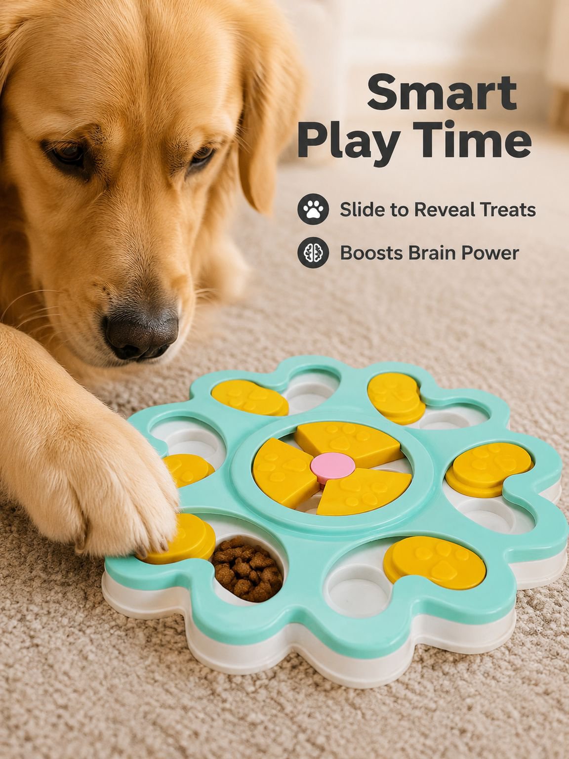 Pet Puzzle Slow Food Bowl Toy