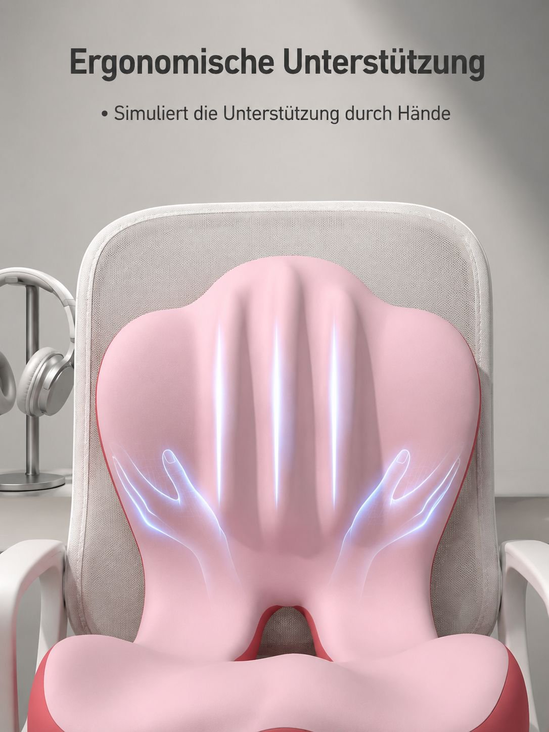 Komfortables Memory-Schaum Kissen für besseren Sitzkomfort