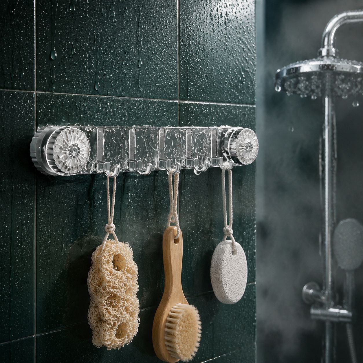 Easy installation of ripple design suction cup hook