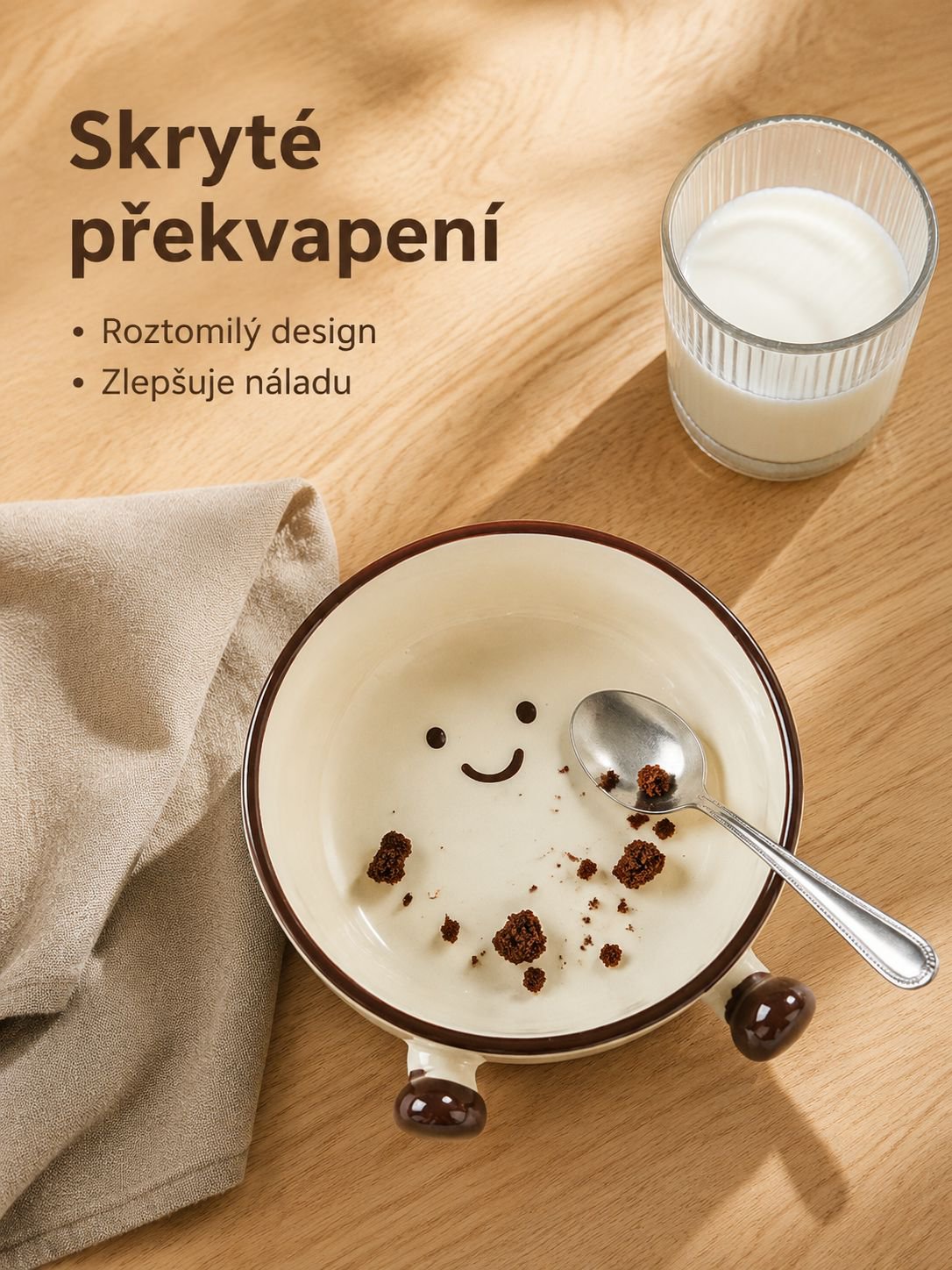 Kreativní keramická miska