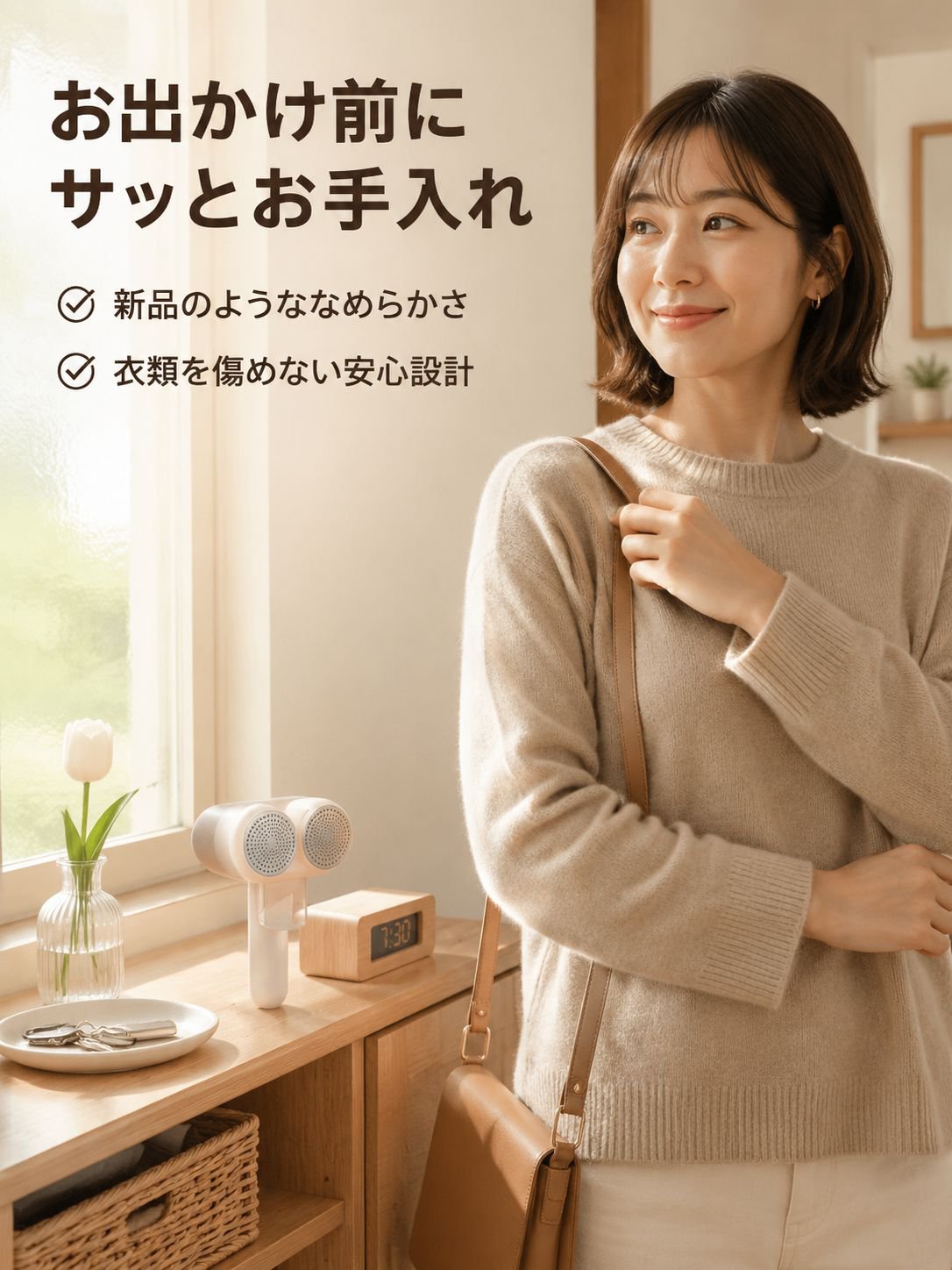 USB充電式ペット用バリカン