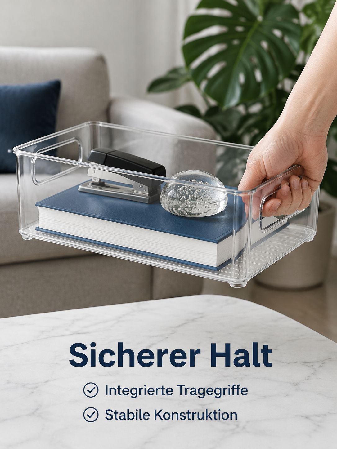 Acryl Schreibtisch-Organizer