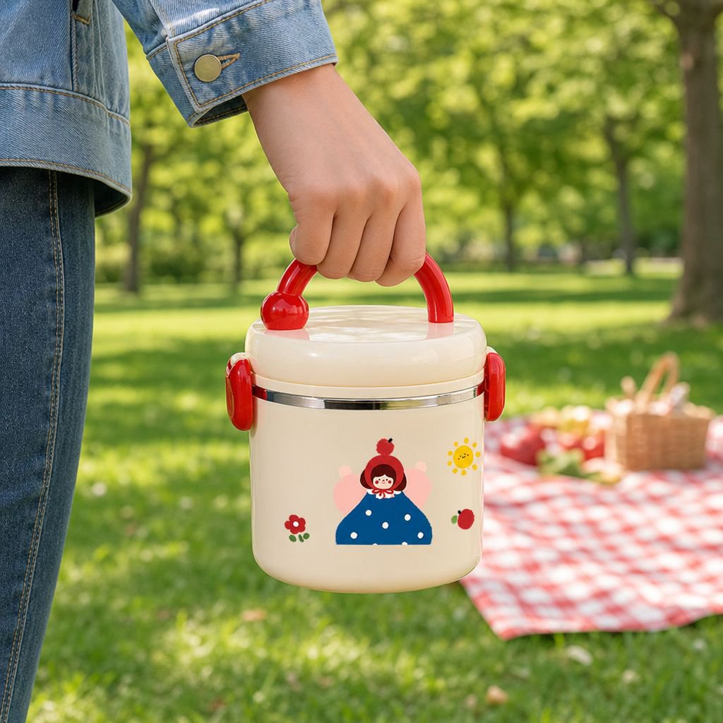 Portable Insulated Lunch Box Lunch box Removable handle Long service life Safe and hygienic Ecofrien