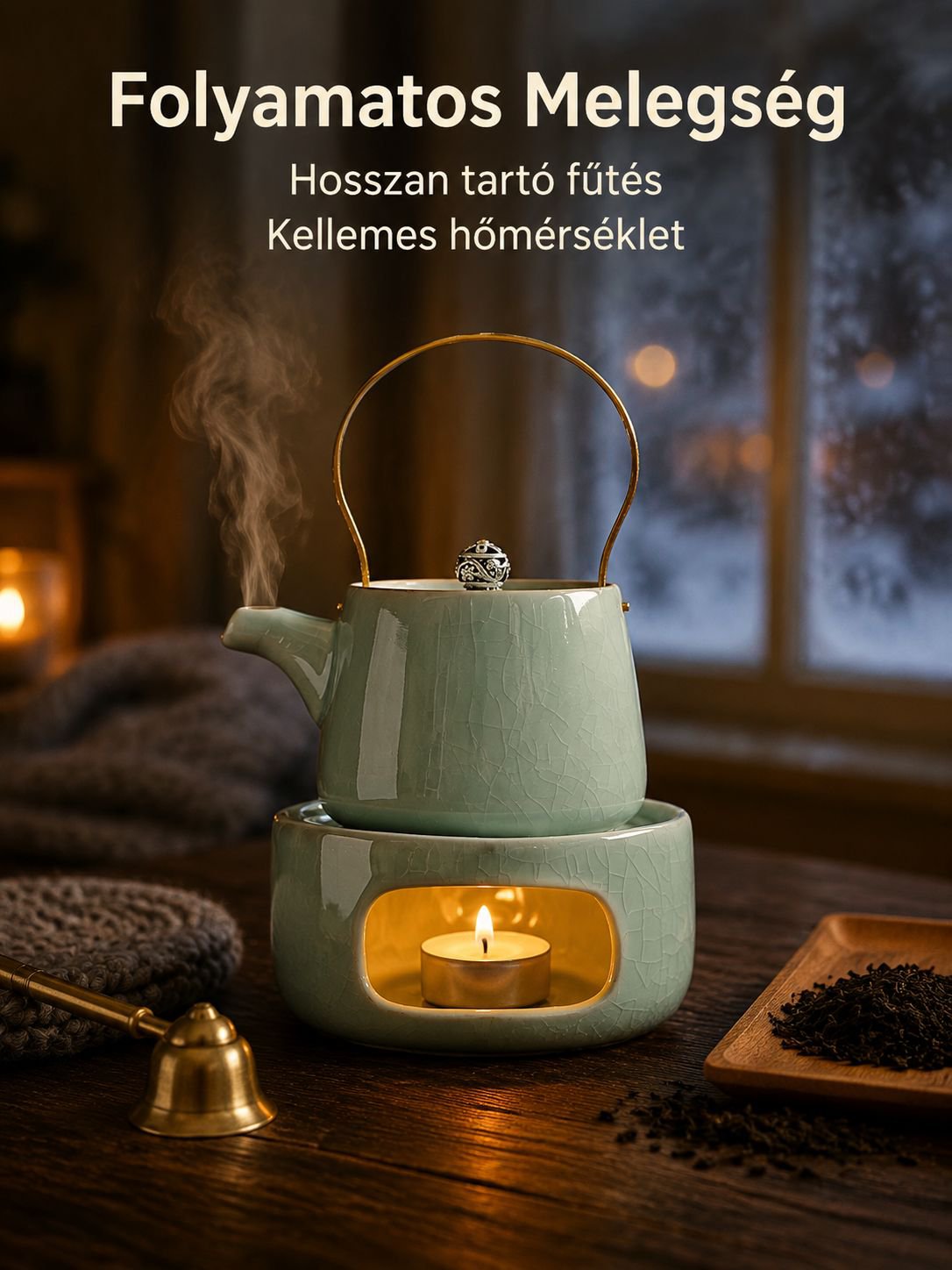 Teafőző melegítő szett