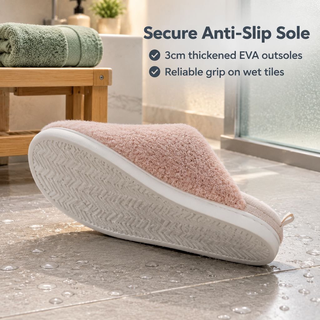 Couple Thick-Soled Non-Slip Slippers