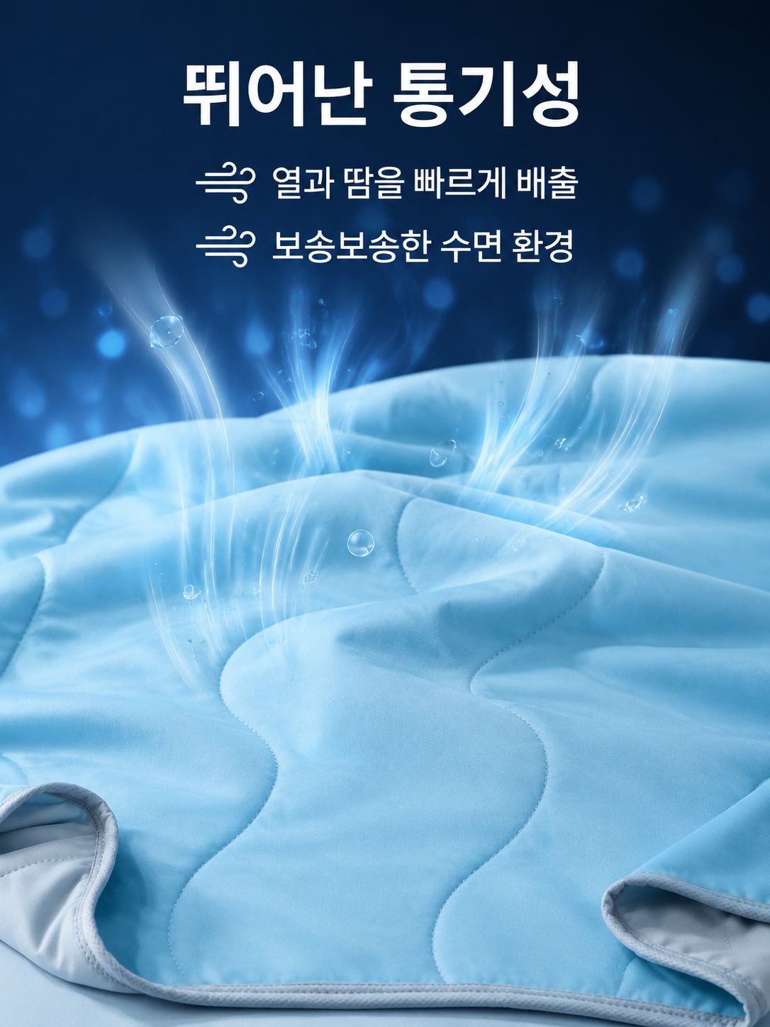 얇고 시원한 아이스 실크 여름 이불