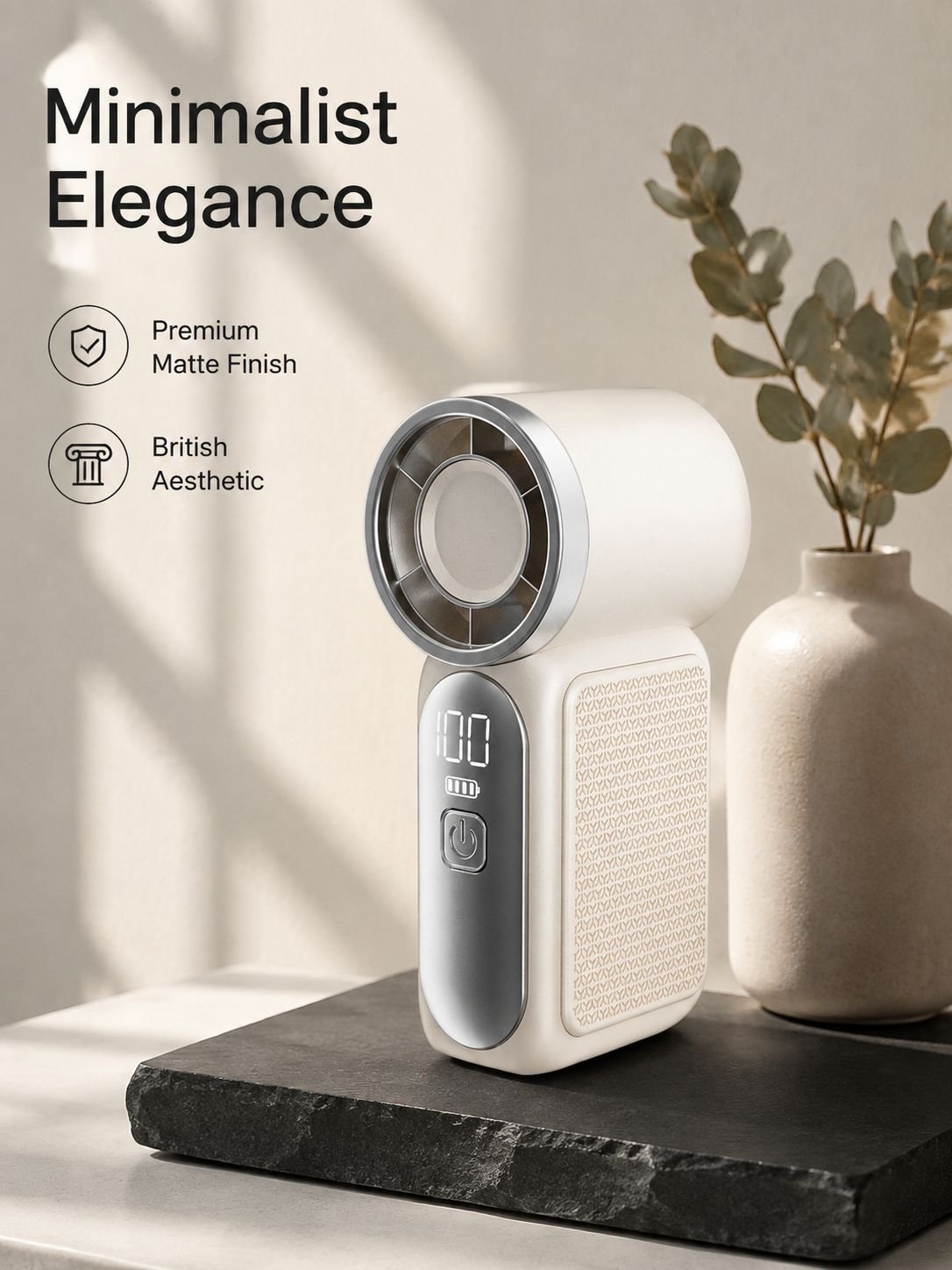 Turbo High-Speed Powerful USB Rechargeable Outdoor Portable Fan