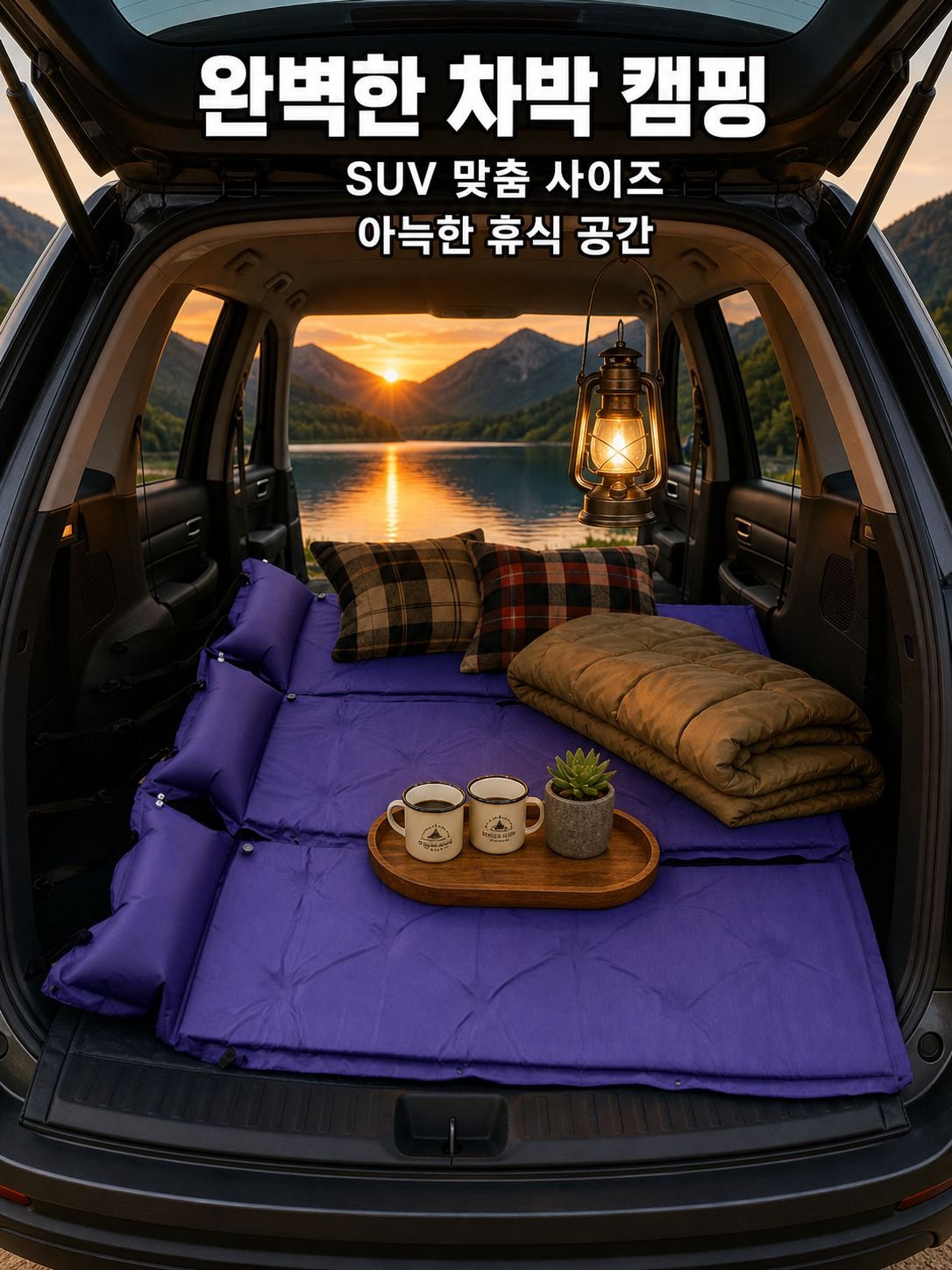 야외용 자가팽창 매트리스