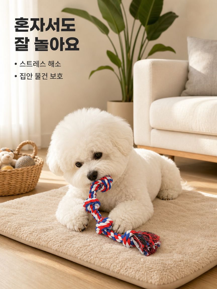 로프볼 인터랙티브 장난감