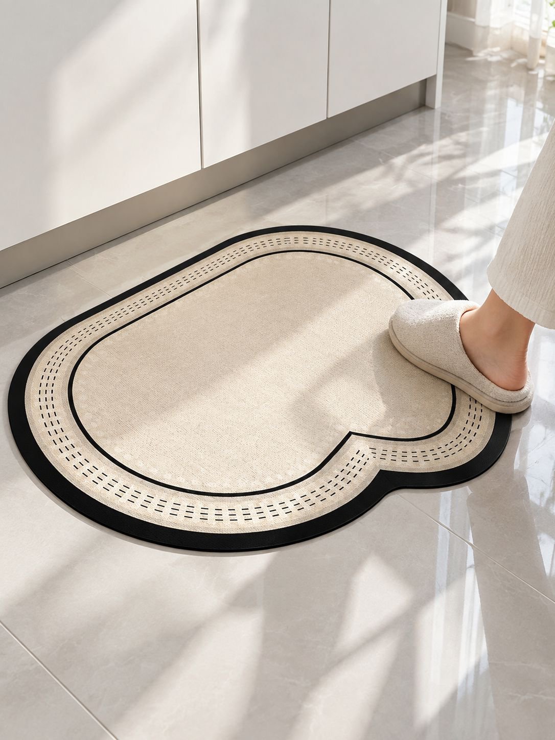 Elegantes Design der schnell trocknenden Badematte