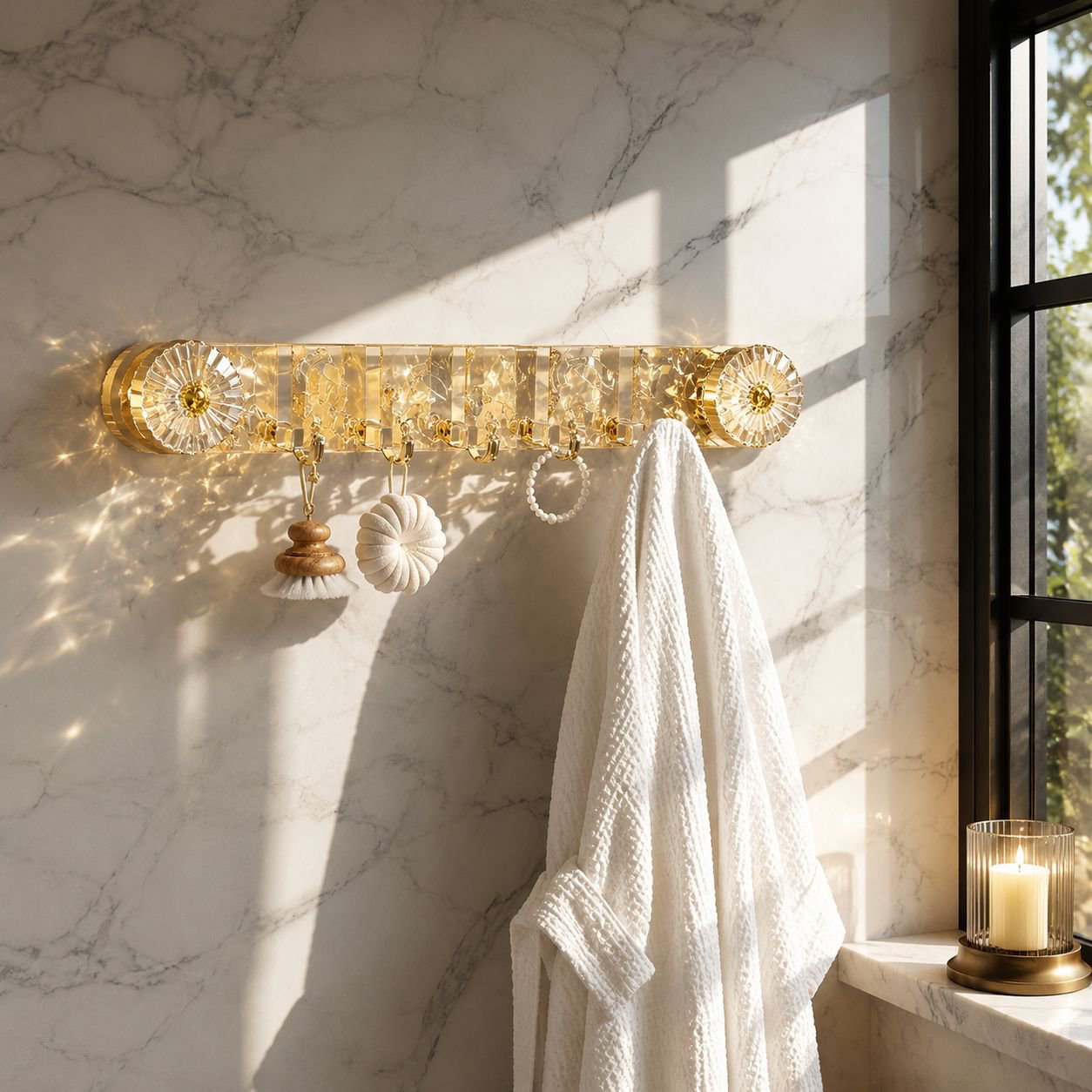 Ripple pattern suction hook for stylish home decor