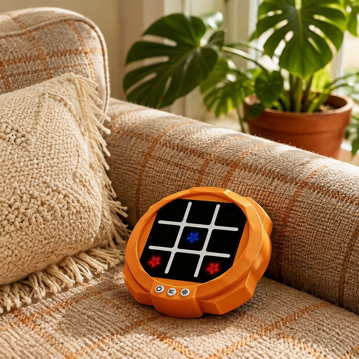 6-in-1 Smart Tic-Tac-Toe Children's Educational Toy, Parent-Child Interactive Game, Hand-Eye Coordin