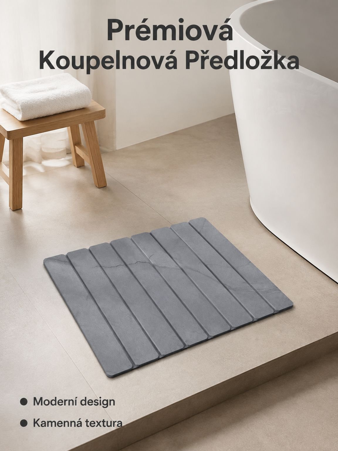 Tvrdá křemelinová podložka na podlahu