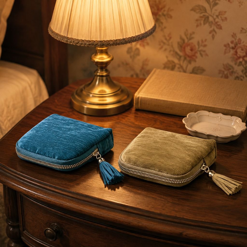 Lightweight travel jewelry storage solution