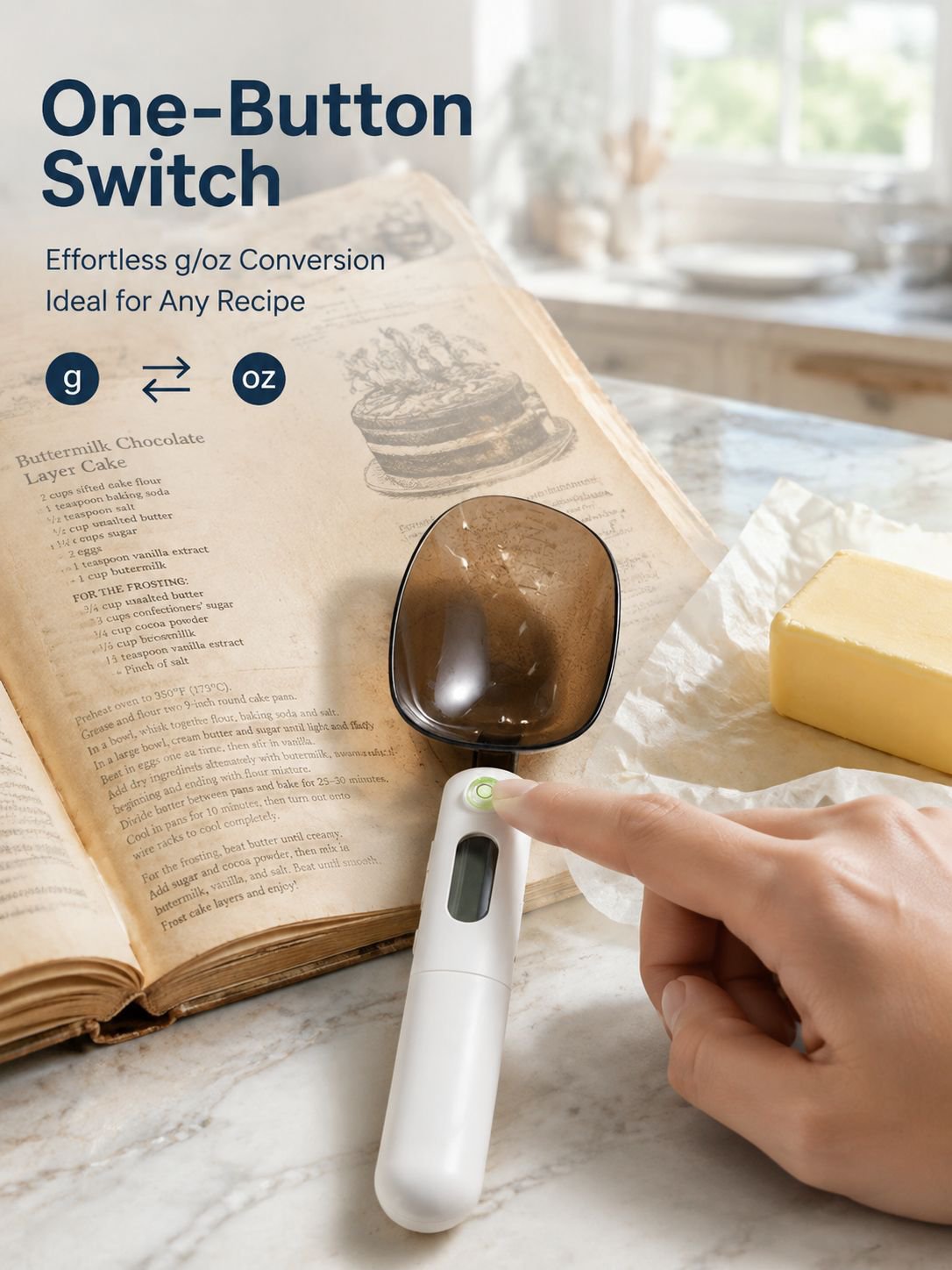 Multifunctional Electronic Measuring Spoon