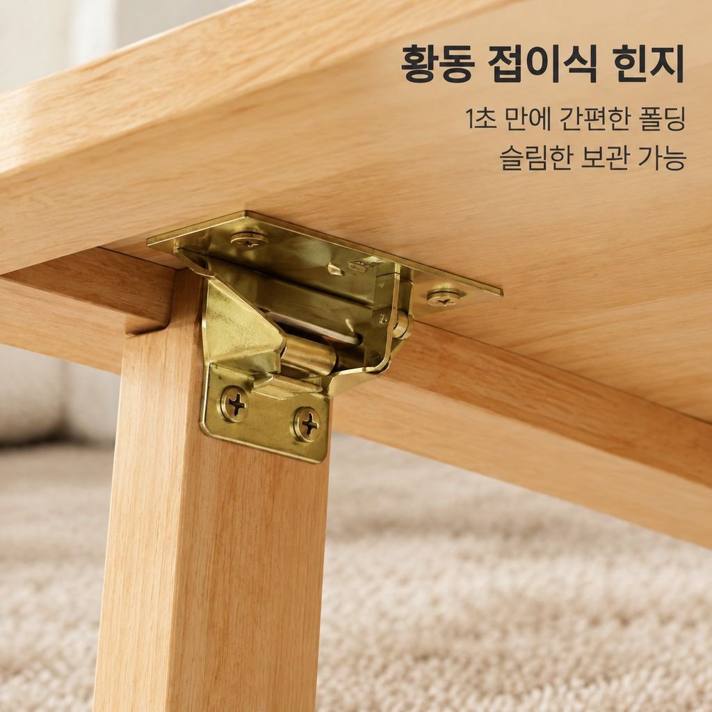고무나무 원목 접이식 좌식 테이블 다다미 베란다 창가 침대 공부상 미니 티테이블