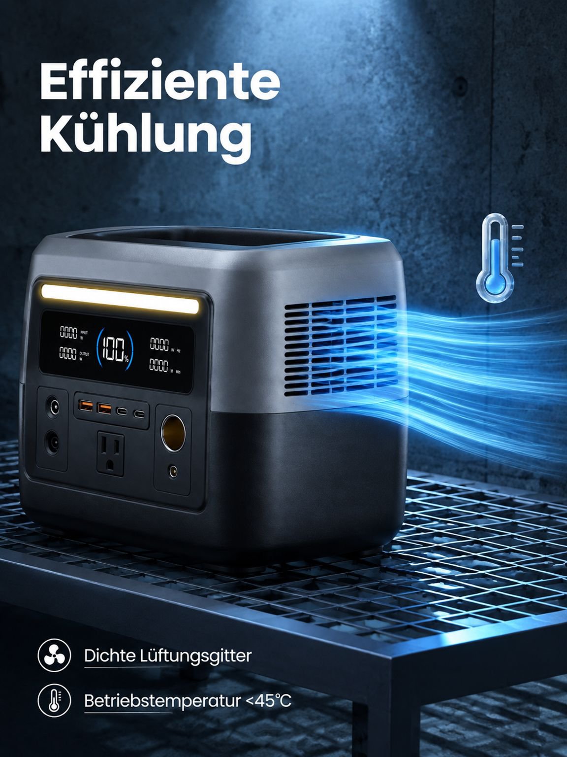 Perfekte Stromlösung für Notfälle und Stromausfälle