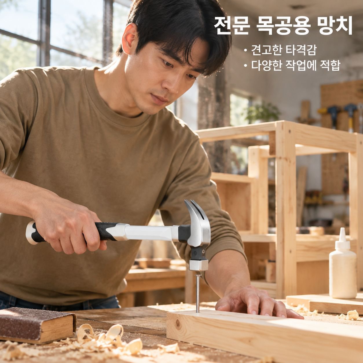 목공용 장도리(클로 해머)