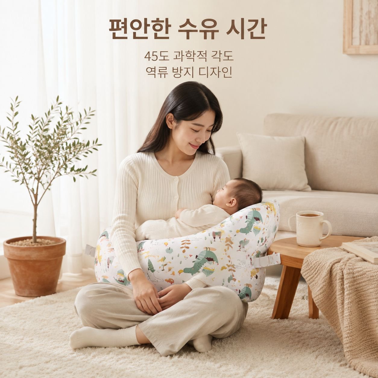 임산부용 아기 수유베개