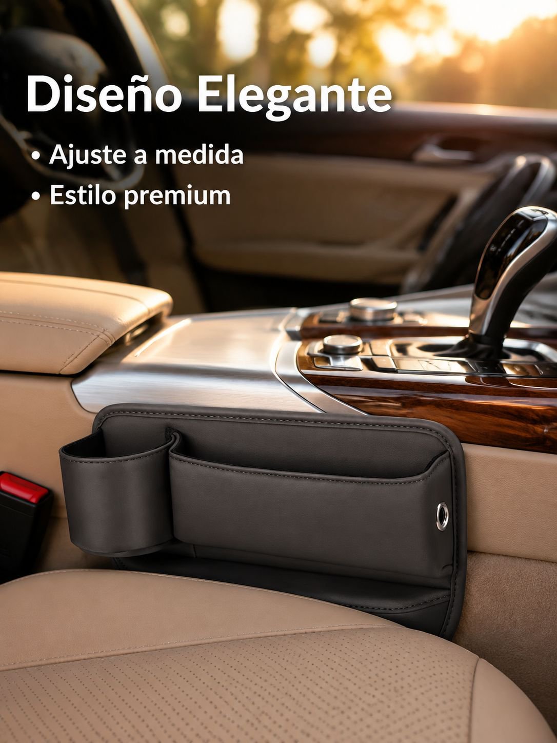Caja de almacenamiento para automóvil SL con logotipo del automóvil