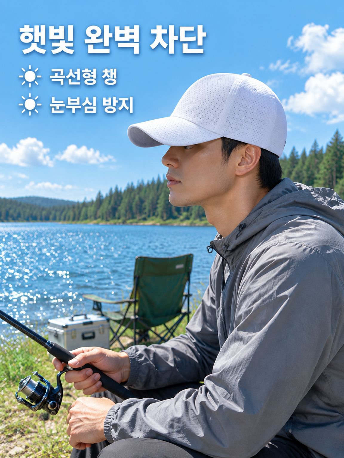 남성용 여름 쿨링 빠른 건조 모자