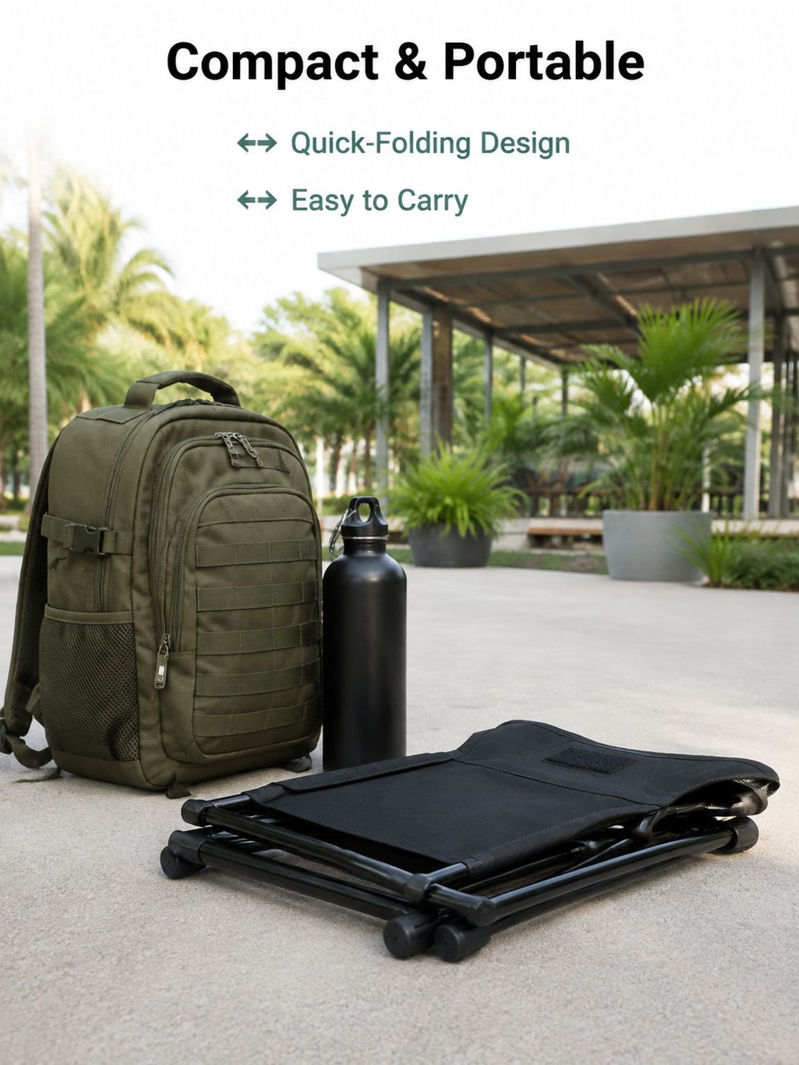 Outdoor Multi-purpose Portable Fishing Chair
