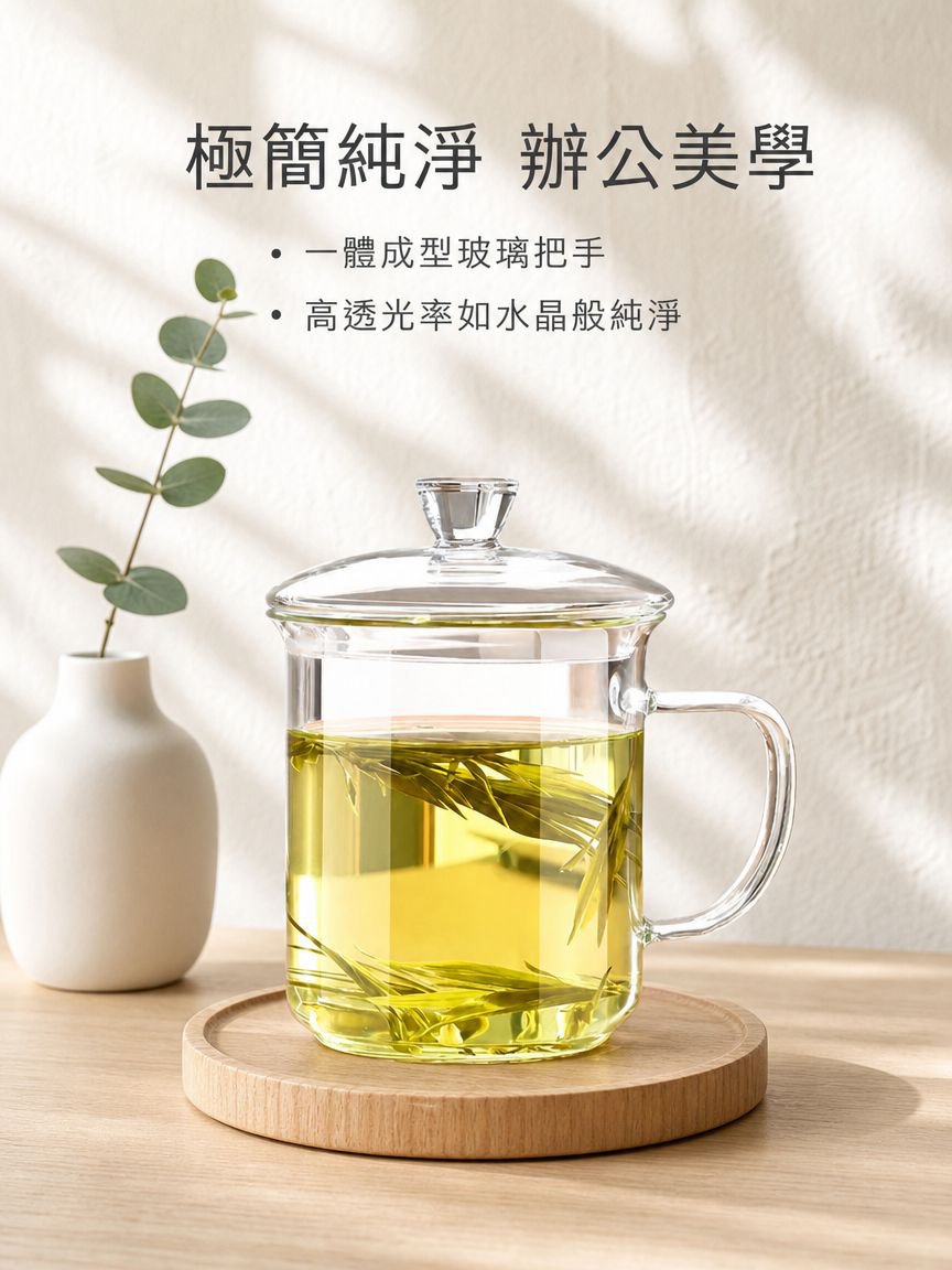 辦公室高端大容量附蓋杯