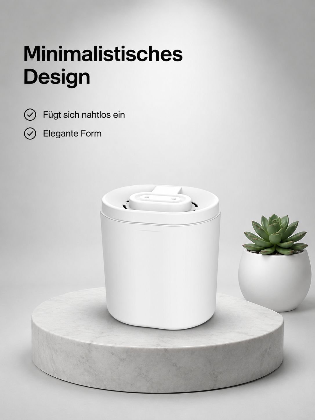 6L großer Desktop-Luftbefeuchter mit Stimmungslicht für Zuhause und Büro
