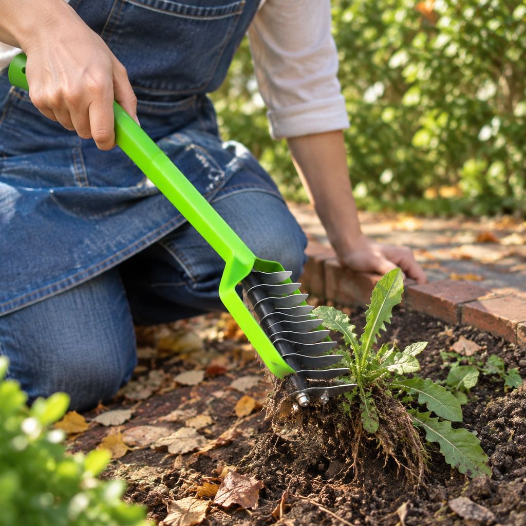 Soil Loosening Manganese Steel Rake - Your Gardening Helper