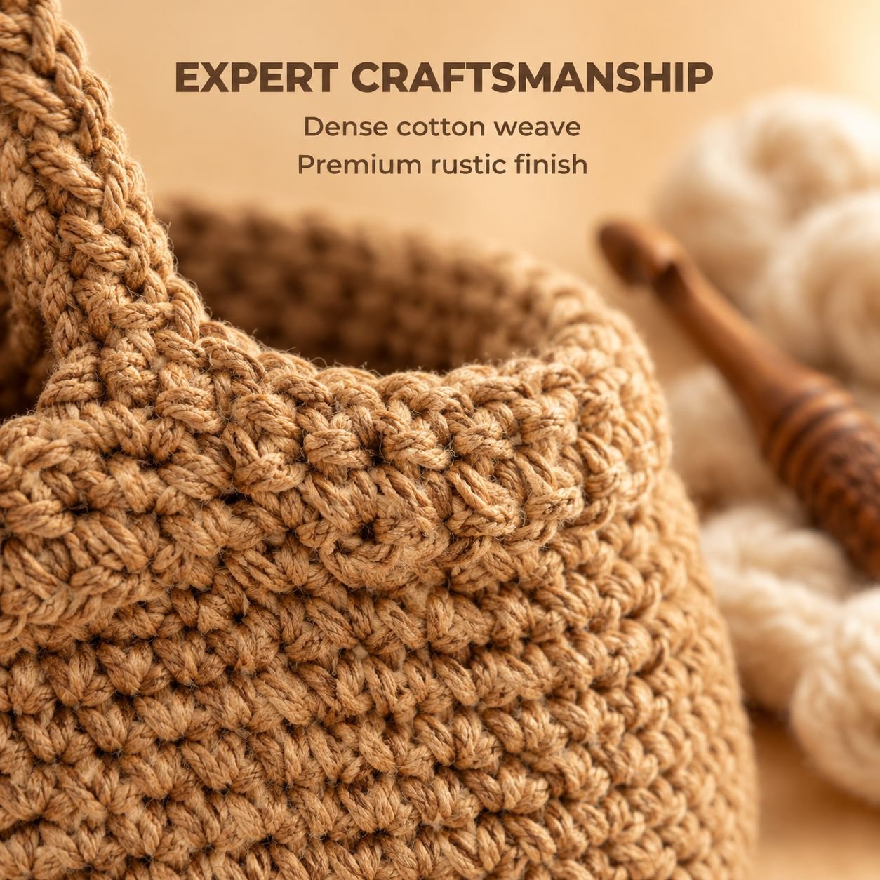 Handwoven Wall Hanging Multifunctional Storage Basket
