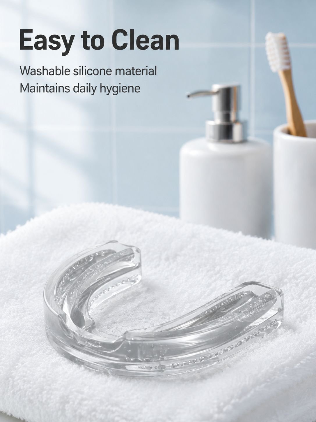 Worry-free sleep solution snore guard product