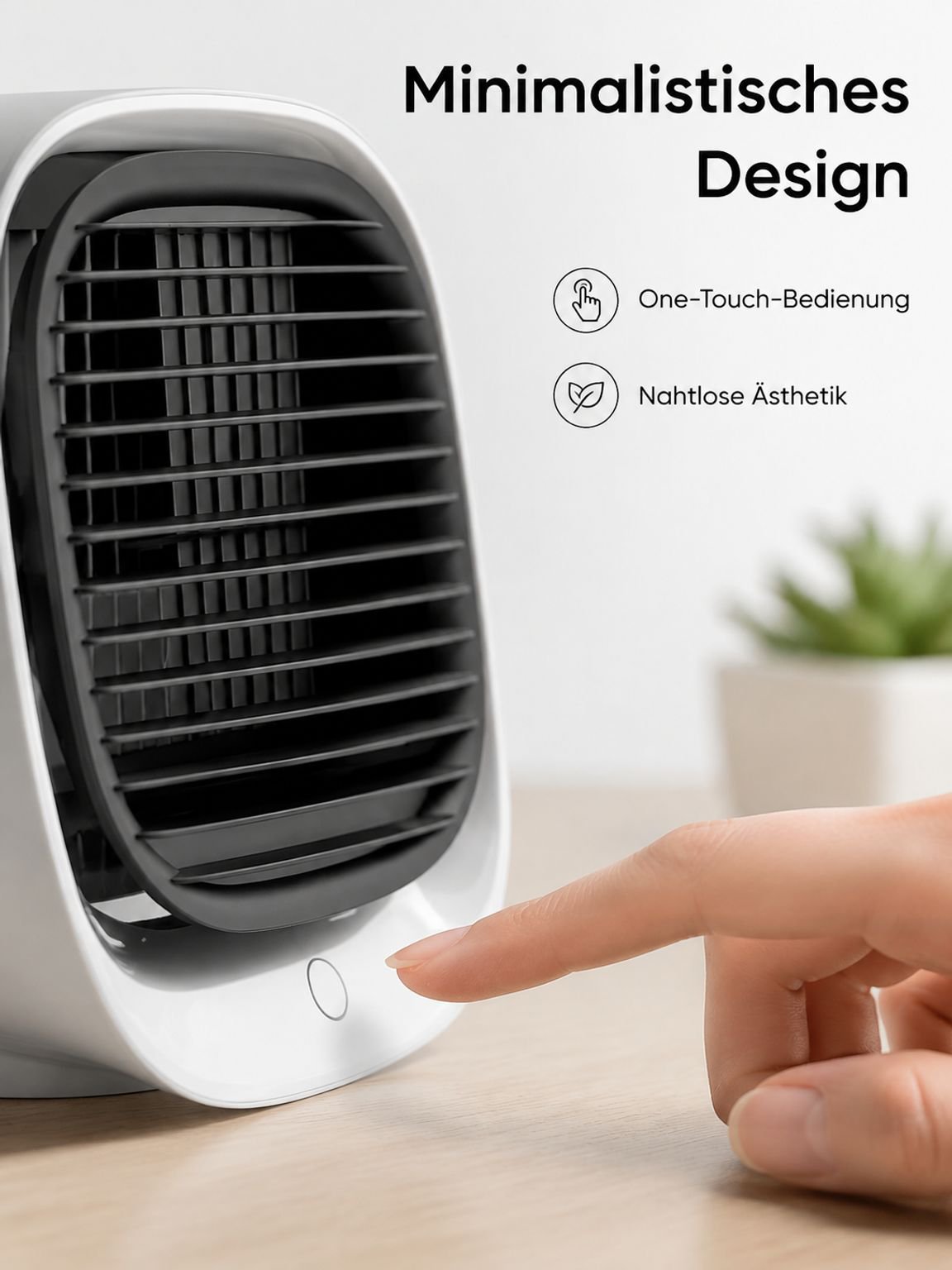 Luftkühler mit einstellbaren Ventilationsstufen für individuellen Komfort