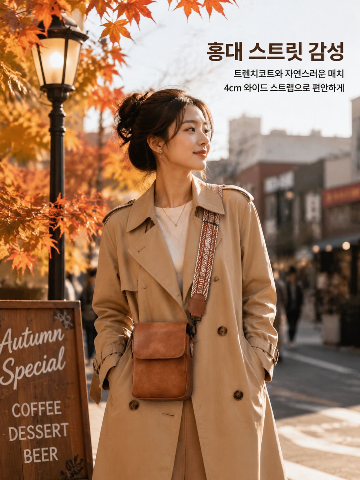 패션 크로스바디백