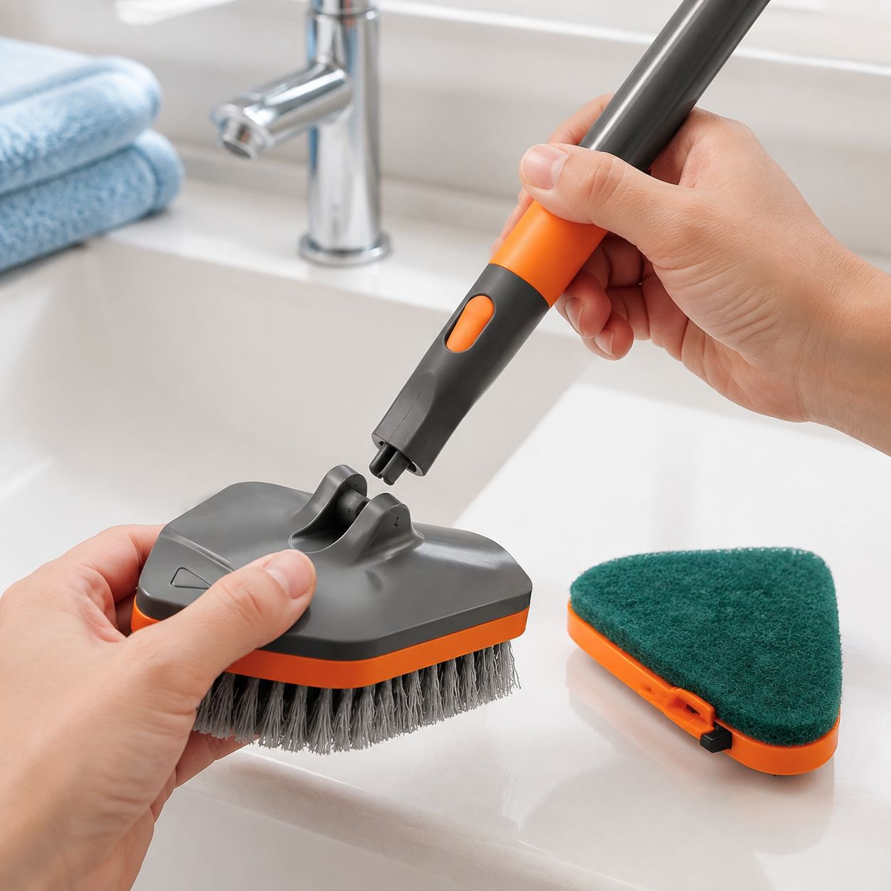 Multi-Purpose Long Handle Cleaning Brush
