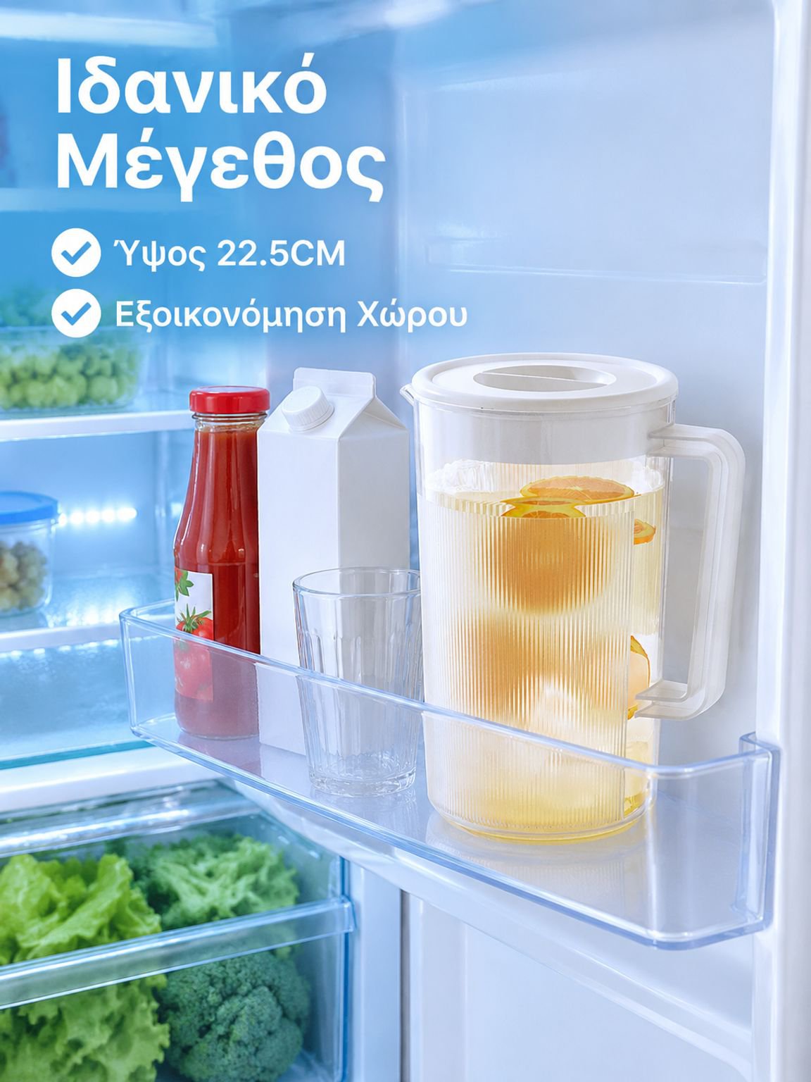 Μεγάλης χωρητικότητας κανάτα για χυμούς